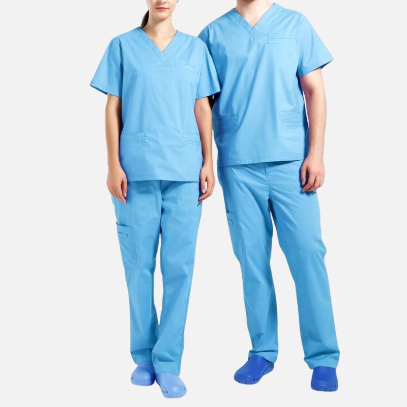 Đồng phục scrbus được sử dụng rộng rãi trong môi trường y tế, spa